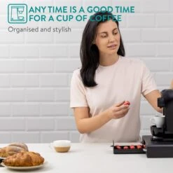 Navaris Espresso Capsulehouder Met Lades - Koffiecuphouder Met 3 Lades - Opbergbox Geschikt Voor Nespresso Cups - 48 Koffiecups - Zwart -Merkloos Winkel 1200x1200 6747