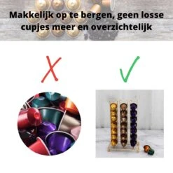 Nespresso Capsulehouder Voor 36 Koffiecups – Koffiecups Houder – Capsulehouder – Cuphouder – Goud -Merkloos Winkel 1200x1200 6763