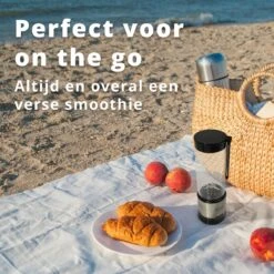 Blend & Co Mini Blender To Go - Draadloze En Draagbaar - Krachtige Smoothie Maker - 450 ML - Ice Crush Functie -Merkloos Winkel 1200x1200 6776