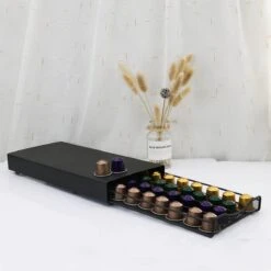 Nespresso Capsulehouder - Capsulehouder Nespresso - Nespresso - Nespresso Cuphouder - Cuphouder Nespresso - Lade - Koffie - Zwart - 40 Capsules -Merkloos Winkel 1200x1200 6800