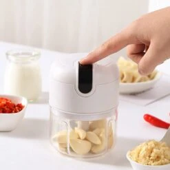 Draagbare USB Foodprocessor - Oplaadbare Keukenmixer - 250 ML Capaciteit - Geschikt Voor Babyvoeding , Groente En Smoothie - Mini Blender - Blender To Go - Voor Onderweg -Merkloos Winkel 1200x1200 6801