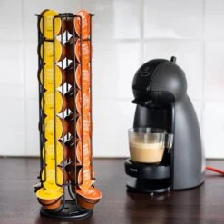 Daily Products Capsulehouder - Dolce Gusto - Cuphouder - Voor 32 Cups - Koffiecups Houder - 360° Draaibaar - Zwart -Merkloos Winkel 1200x1200 6823