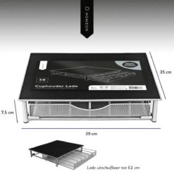 Capsulehouder Voor Dolce Gusto Met Lade - Koffiecups Houder Voor 36 Cups - Anti Slip -Merkloos Winkel 1200x1200 6874