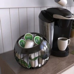 Kitch&Life Capsulehouder – Zwart – 30 Tot 40 Koffiecups - Koffiecups Houder – Organizer -Merkloos Winkel 1200x1200 6877