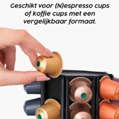 Capsulehouder Voor 80 Nespresso Koffiecups - Nespresso Cups - Koffiecups Houder - 360º Draaibaar Zwart 11 Capsulehouder Voor 80 Nespresso Koffiecups - Nespresso Cups - Koffiecups Houder - 360º Draaibaar Zwart -Merkloos Winkel 1200x1200 6883