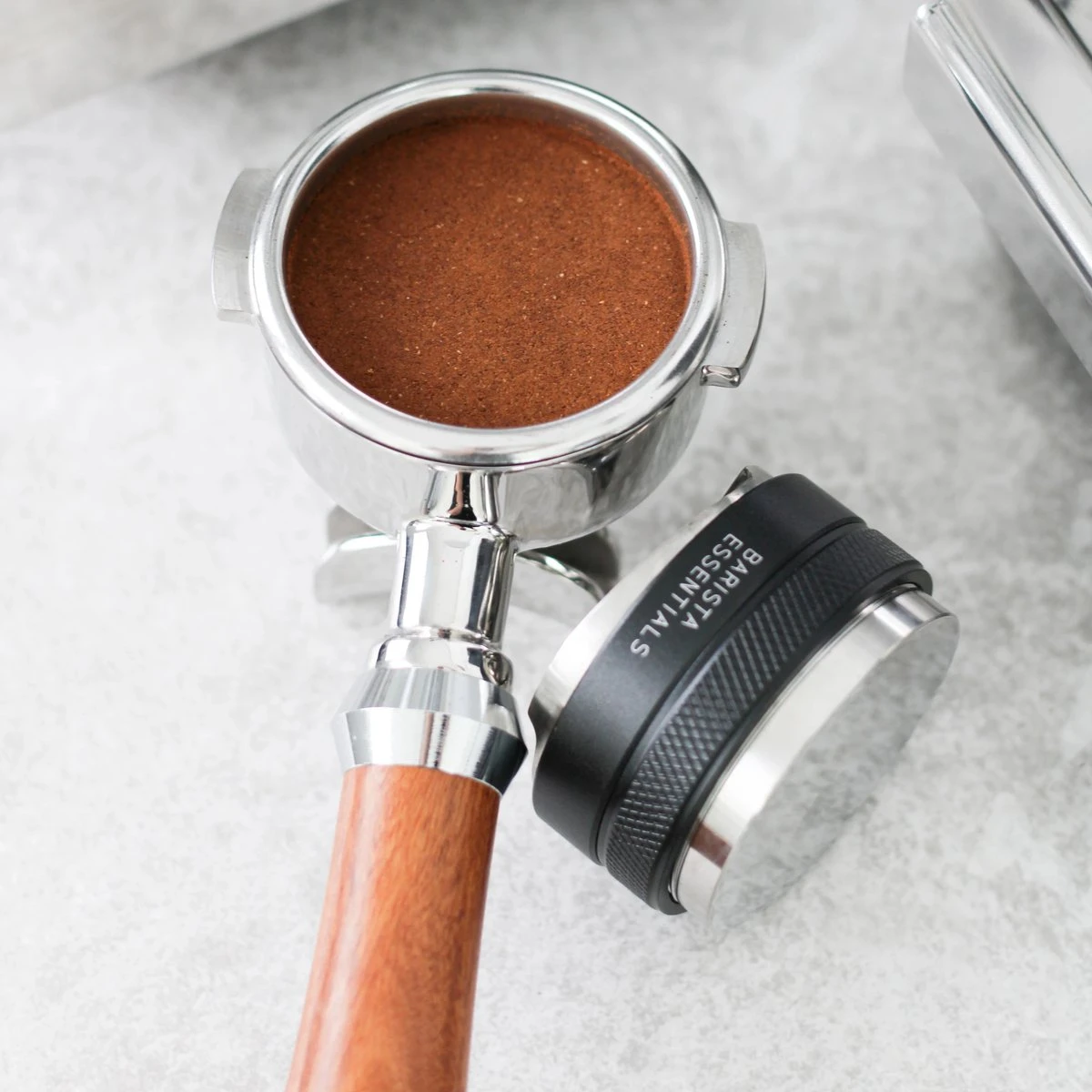 Tamper & Verdeler Combinatie - 53.3mm - Zwart - Koffie Distributeur – Tamper Koffie - Espresso Verdeler - Coffee Distributor - Sage Barista – Solis Espressomachine - Breville 5 Tamper & Verdeler Combinatie - 53.3mm - Zwart - Koffie Distributeur – Tamper Koffie - Espresso Verdeler - Coffee Distributor - Sage Barista – Solis Espressomachine - Breville - Afbeelding 5