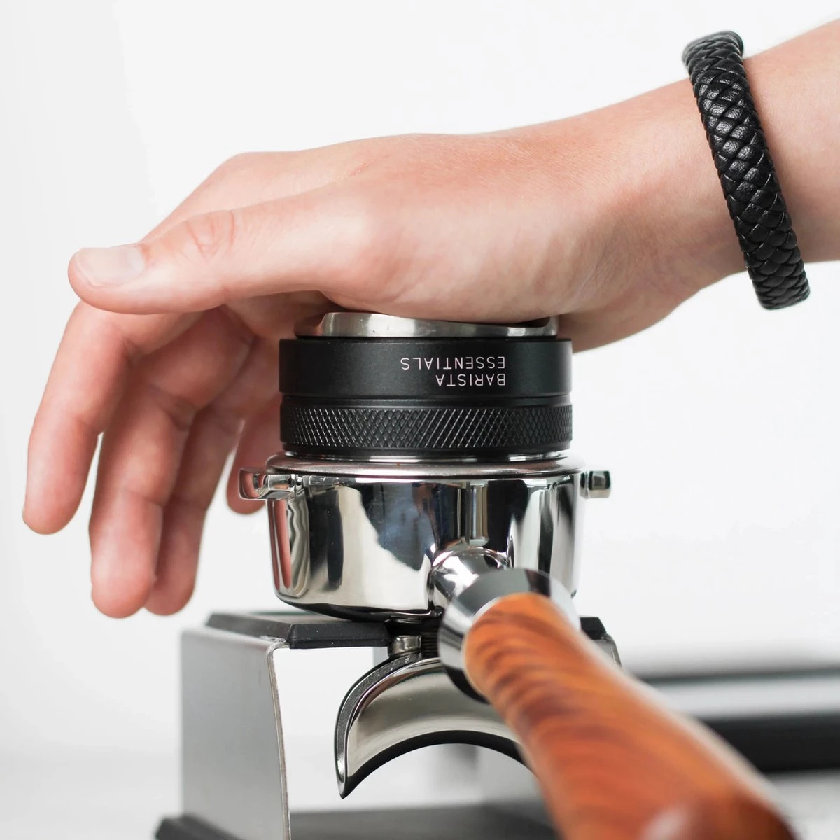 Tamper & Verdeler Combinatie - 53.3mm - Zwart - Koffie Distributeur – Tamper Koffie - Espresso Verdeler - Coffee Distributor - Sage Barista – Solis Espressomachine - Breville 6 Tamper & Verdeler Combinatie - 53.3mm - Zwart - Koffie Distributeur – Tamper Koffie - Espresso Verdeler - Coffee Distributor - Sage Barista – Solis Espressomachine - Breville - Afbeelding 6