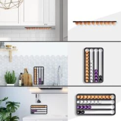 Jooba Capsulehouder Nespresso - Koffiecups Houder - Wandhouder - Mat Zwart- 40 Capsules - Cuphouder -Merkloos Winkel 1200x1200 6973