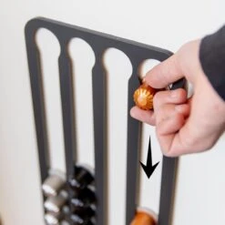 Jooba Capsulehouder Nespresso - Koffiecups Houder - Wandhouder - Mat Zwart- 40 Capsules - Cuphouder -Merkloos Winkel 1200x1200 6974