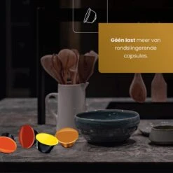 Dolce Gusto Capsulehouder Met Lade - Voor 36 Dolce Gusto Capsules - Koffiecups Houder RVS Met E-book - Kitchen Royal® -Merkloos Winkel 1200x1200 7003