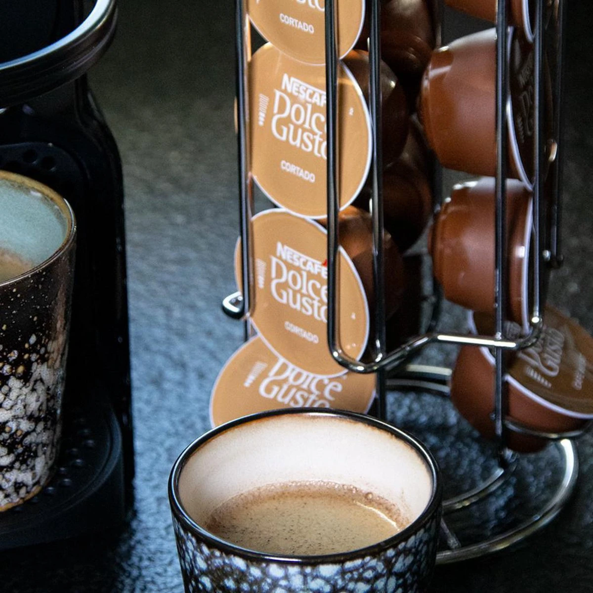 QUVIO Capsulehouders Geschikt Voor 18 Dolce Gusto Capsules – Koffie Capsule Standaard – Koffiepadhouder – Capsule Houder – Koffie Houder – Espresso – Pad Organizer - Chroom - 12 X 12 X 32,5 Cm (lxbxh) – RVS - Zilver 9 QUVIO Capsulehouders Geschikt Voor 18 Dolce Gusto Capsules – Koffie Capsule Standaard – Koffiepadhouder – Capsule Houder – Koffie Houder – Espresso – Pad Organizer - Chroom - 12 X 12 X 32,5 Cm (lxbxh) – RVS - Zilver - Afbeelding 9