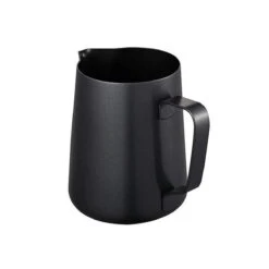 Melkopschuimkan Van Roestvrijstaal (350ml) - Zwart - Melkkannetje RVS - Barista Melkkan -Merkloos Winkel 1200x1200 7040