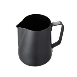 Melkopschuimkan Van Roestvrijstaal (350ml) - Zwart - Melkkannetje RVS - Barista Melkkan -Merkloos Winkel 1200x1200 7041