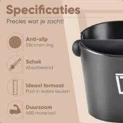 Leonomics Uitklopbak Voor Koffie En Espresso – Knockbox Van Ecologisch En Duurzaam Materiaal – Afklopbak Met Antislip Ring 11 Leonomics Uitklopbak Voor Koffie En Espresso – Knockbox Van Ecologisch En Duurzaam Materiaal – Afklopbak Met Antislip Ring -Merkloos Winkel 1200x1200 7057