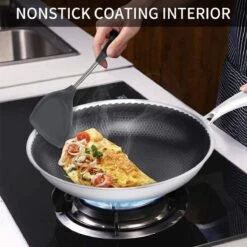 Honingraat Heavy Duty Anti-aanbak Koekenpan - Steelpan - Wok - Met Deksel 30 Cm - Gas - Elektrisch - Inductie - Oven 14 Honingraat Heavy Duty Anti-aanbak Koekenpan - Steelpan - Wok - Met Deksel 30 Cm - Gas - Elektrisch - Inductie - Oven -Merkloos Winkel 1200x1200 706