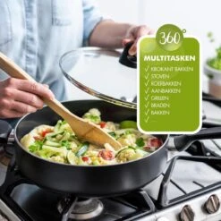 GreenPan Memphis Koekenpan 30cm - Zwart - Inductie - PFAS-vrij -Merkloos Winkel 1200x1200 712