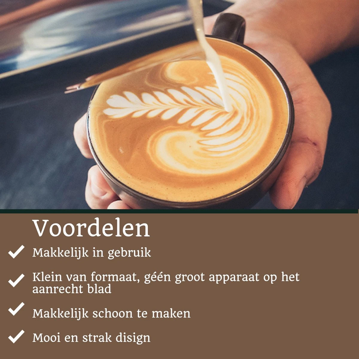 Perow Elektrische Melkopschuimer - Handmatige Melkschuimer - Melkopklopper - Zilver - RVS - Inclusief Batterijen 5 Perow Elektrische Melkopschuimer - Handmatige Melkschuimer - Melkopklopper - Zilver - RVS - Inclusief Batterijen - Afbeelding 5