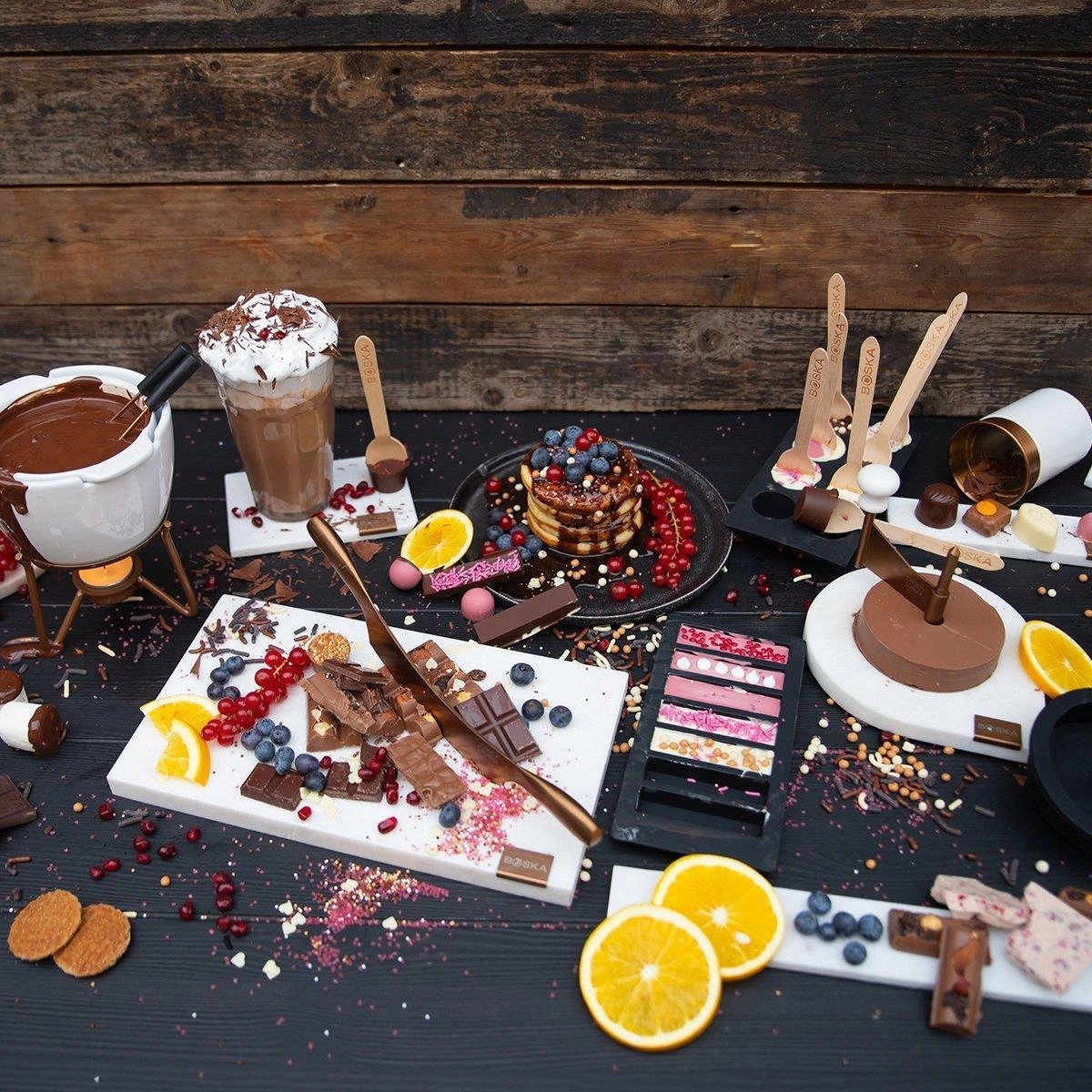 Boska Choco Fondue Petit Marie - Au Bain-marie Fondueset - 250 Ml 6 Boska Choco Fondue Petit Marie - Au Bain-marie Fondueset - 250 Ml - Afbeelding 6