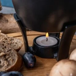 Boska Fondueset Party Mini - Gietijzeren Fonduepan - Voor Kaasfondue & Saus - Zwart - 300 Ml -Merkloos Winkel 1200x1200 7256