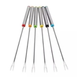 Fonduevorken - RVS - 6 Stuks - Verschillende Kleuren -Merkloos Winkel 1200x1200 7313