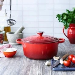 Le Creuset Gietijzeren Braadpan - 26cm 5,3 L - Kersenrood -Merkloos Winkel 1200x1200 790