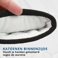 Westerhof Premium Ovenwanten – Siliconen Ovenhandschoenen - Bescherming Tot 230°C– Hittebestendig-Zwart -Merkloos Winkel 1200x1200 8