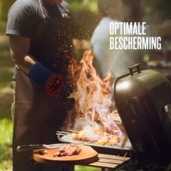 MR. PANACHE Premium BBQ Handschoenen - Ovenhandschoenen - Hittebestendig Tot 500°C - Maximale Grip - Extra Lang Manchet -Merkloos Winkel 1200x1200 83