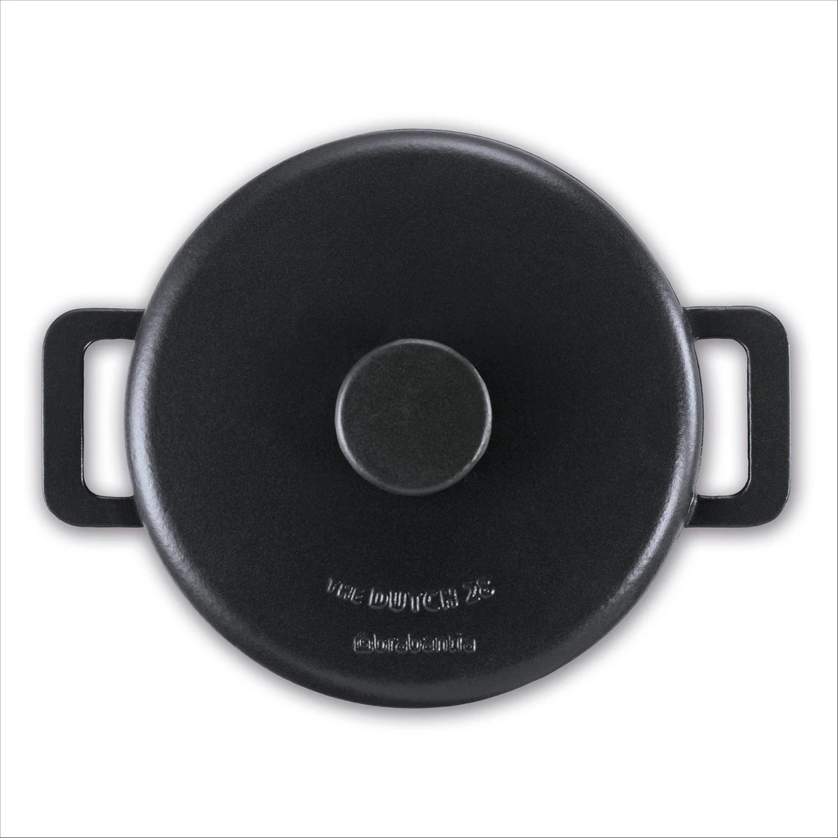 BRABANTIA THE DUTCH Gietijzeren Braadpan - Ø 28cm - MAT Zwart - Inductie 2 BRABANTIA THE DUTCH Gietijzeren Braadpan - Ø 28cm - MAT Zwart - Inductie - Afbeelding 2