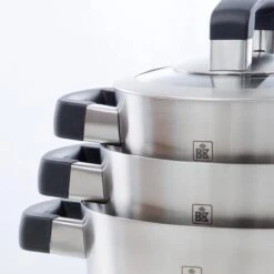 BK Conical Cool Glas Pannenset - 4-delig - RVS - Glazen Deksel - Inductie 25 BK Conical Cool Glas Pannenset - 4-delig - RVS - Glazen Deksel - Inductie -Merkloos Winkel 1200x1200 959