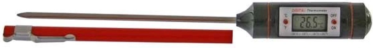 Merkloos Digitale Thermometer - Thermometer Keuken - Koken Bakken En Braden - Zwart 7 Merkloos Digitale Thermometer - Thermometer Keuken - Koken Bakken En Braden - Zwart - Afbeelding 7