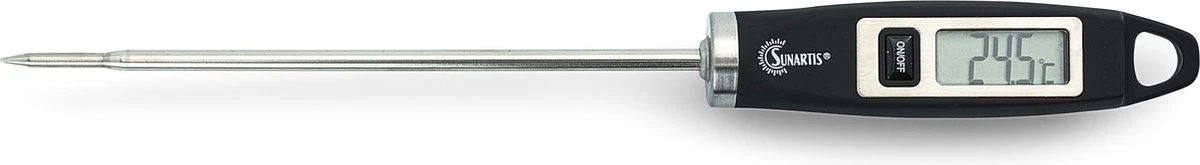 Mingle - Digitale Universele Huishoudthermometer - Zwart 1 Mingle - Digitale Universele Huishoudthermometer - Zwart