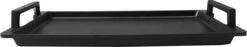 Eurolux Teppanyaki Plaat Met Grepen - 41 X 24 X 2.5 Cm - Zwart - Aluminium - Geschikt Voor Alle Warmtebronnen -Merkloos Winkel 1200x230