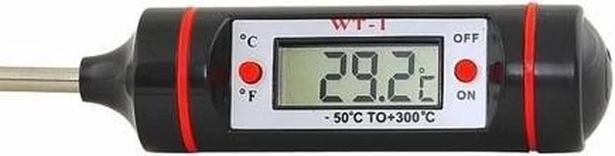Merkloos Digitale Keukenthermometer - -40 Tot +280 Graden Celcius 4 Merkloos Digitale Keukenthermometer - -40 Tot +280 Graden Celcius - Afbeelding 4