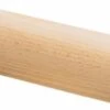 Merkloos Kinder Deegroller Rolstok Met Handvat - FSC® Beukenhout Antikleef - 23x4.5x4.5 Cm - Deegrolstok Kinderen - Rolgedeelte 11.5xØ4.5Cm