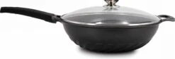Cheffinger Wokpan Met Deksel - 32cm - Zwart - Pan - Keukenaccessoires 14 Cheffinger Wokpan Met Deksel - 32cm - Zwart - Pan - Keukenaccessoires -Merkloos Winkel 1200x408