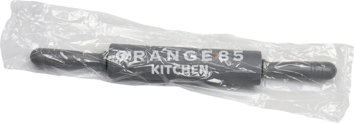 Orange85 Siliconen Deegroller - Antikleef - 47x5,4x5,4 Cm - Taupe - Koekjes Bakken - Kookgerei 3 Orange85 Siliconen Deegroller - Antikleef - 47x5,4x5,4 Cm - Taupe - Koekjes Bakken - Kookgerei - Afbeelding 3