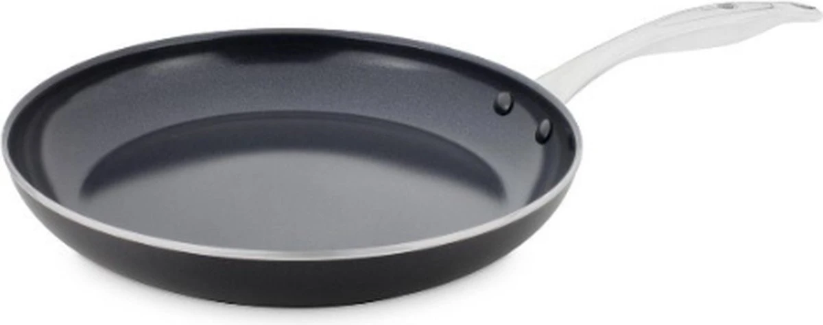 GreenPan Brussels Koekenpan 20cm - Zwart - Inductie - PFAS-vrij 1 GreenPan Brussels Koekenpan 20cm - Zwart - Inductie - PFAS-vrij