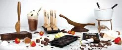 Boska Choco Reep DIY Set - Maak Je Eigen Chocoladerepen - Siliconen Mal - Zwart -Merkloos Winkel 1200x499 3