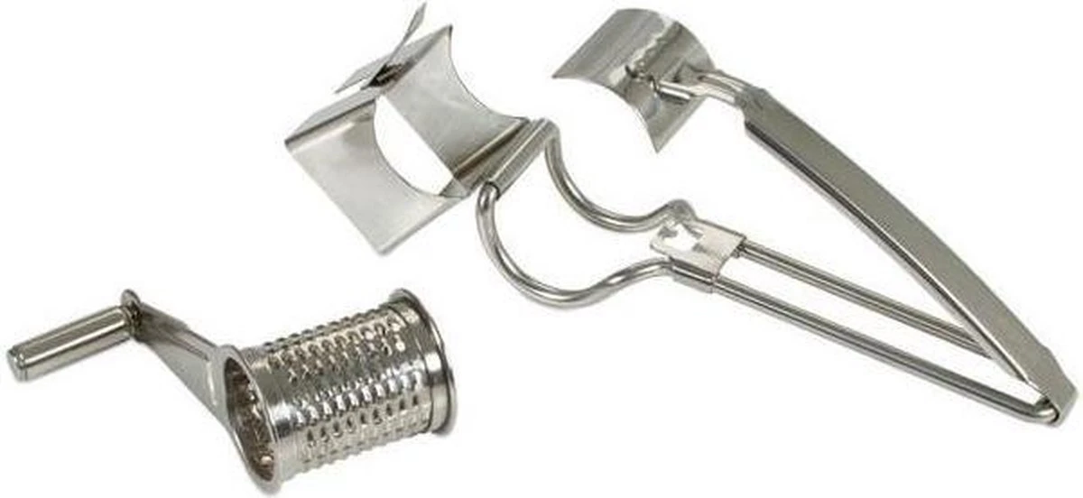 Boska Handrasp Molen Romano - Kaasrasp Molen - Voor Harde Kaas - 200x85x100 Mm 3 Boska Handrasp Molen Romano - Kaasrasp Molen - Voor Harde Kaas - 200x85x100 Mm - Afbeelding 3