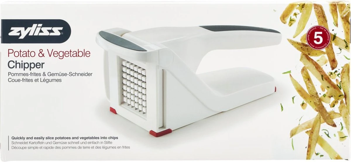 Zyliss Fritessnijder Met 2 Inzetten 5 Zyliss Fritessnijder Met 2 Inzetten - Afbeelding 5
