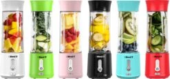 Blend !T Draagbare Mini Blender To Go - Portable Smoothie Maker - Draadloos - USB-oplaadbaar - 500 ML - Zwart -Merkloos Winkel 1200x559 3