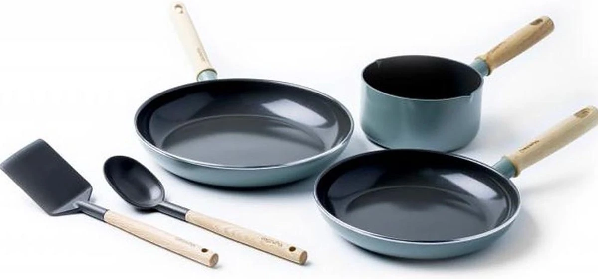 BK Greenpan Keramische Antikleef Pannenset 5-delig - Inductie - Greenpan - Pan - Mat - Koken - Keuken - RVS Pan - Pannenset - Anti Aanbak 1 BK Greenpan Keramische Antikleef Pannenset 5-delig - Inductie - Greenpan - Pan - Mat - Koken - Keuken - RVS Pan - Pannenset - Anti Aanbak