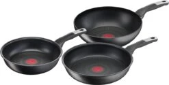 Tefal Unlimited - Pannenset - Koekenpannen Ø24/28 Cm - Wokpan Ø28 Cm