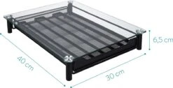 Navaris Espresso Capsulehouder Met Lade - Koffiecuphouder Met Lade - Opbergbox Geschikt Voor Nespresso Cups - 60 Koffiecups - 30 X 40 X 6,5cm - Zwart 11 Navaris Espresso Capsulehouder Met Lade - Koffiecuphouder Met Lade - Opbergbox Geschikt Voor Nespresso Cups - 60 Koffiecups - 30 X 40 X 6,5cm - Zwart -Merkloos Winkel 1200x612 10