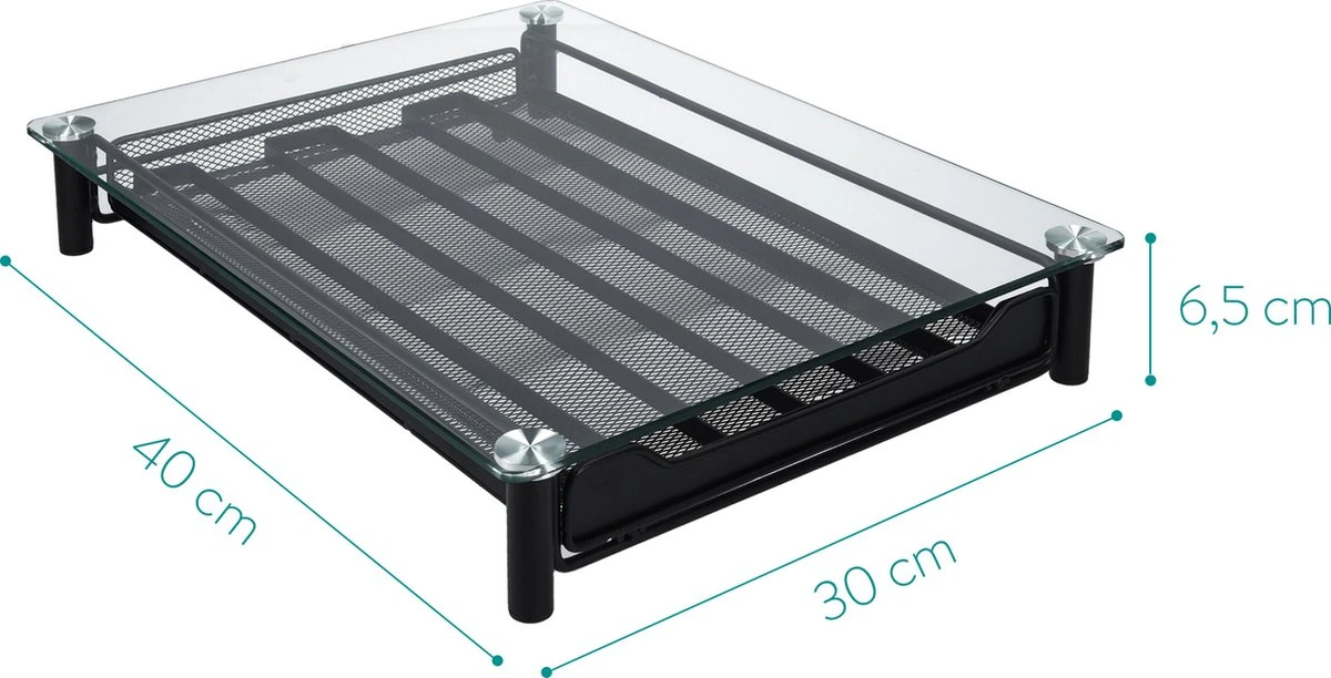 Navaris Espresso Capsulehouder Met Lade - Koffiecuphouder Met Lade - Opbergbox Geschikt Voor Nespresso Cups - 60 Koffiecups - 30 X 40 X 6,5cm - Zwart 5 Navaris Espresso Capsulehouder Met Lade - Koffiecuphouder Met Lade - Opbergbox Geschikt Voor Nespresso Cups - 60 Koffiecups - 30 X 40 X 6,5cm - Zwart - Afbeelding 5