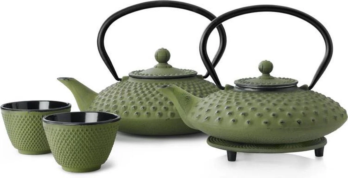 Bredemeijer - Onderzetter Xilin Gietijzer Groen 6 Bredemeijer - Onderzetter Xilin Gietijzer Groen - Afbeelding 6