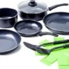 GreenChef Soft Grip Pannenset - 10-Delig - Keramisch - Inductie