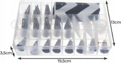 Ariko Slagroom Garneer Spuitzak Met 24 RVS Spuitmondjes – Herbruikbaar – Siliconen Spuit Zak Voor Decoratie Van Patisserie – Taartdecoratie – Rozetjes Opspuiten -Merkloos Winkel 1200x632 9