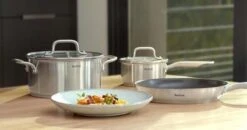 Tefal Virtuoso Pannenset 5 Delig - Hoge Kookpan Ø 22 Cm + Steelpan Ø 16 Cm + Kookpannen Ø 18/20/24 Cm -Merkloos Winkel 1200x634
