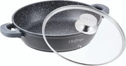 Cheffinger 28cm Lage Kookpot / Braadpan - CF-SC28 8 Cheffinger 28cm Lage Kookpot / Braadpan - CF-SC28 -Merkloos Winkel 1200x637 6